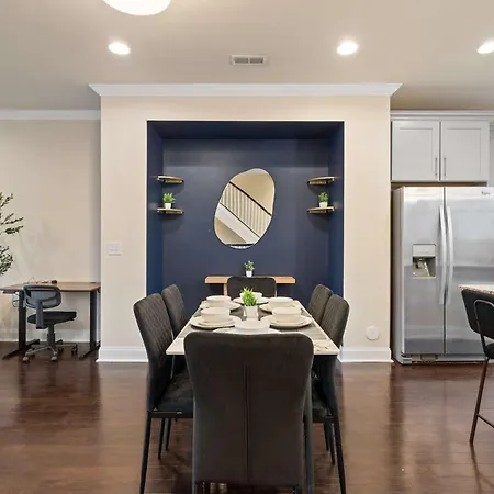 Villa Luxurious King 3Br Townhouse In Uptown Charlotte!